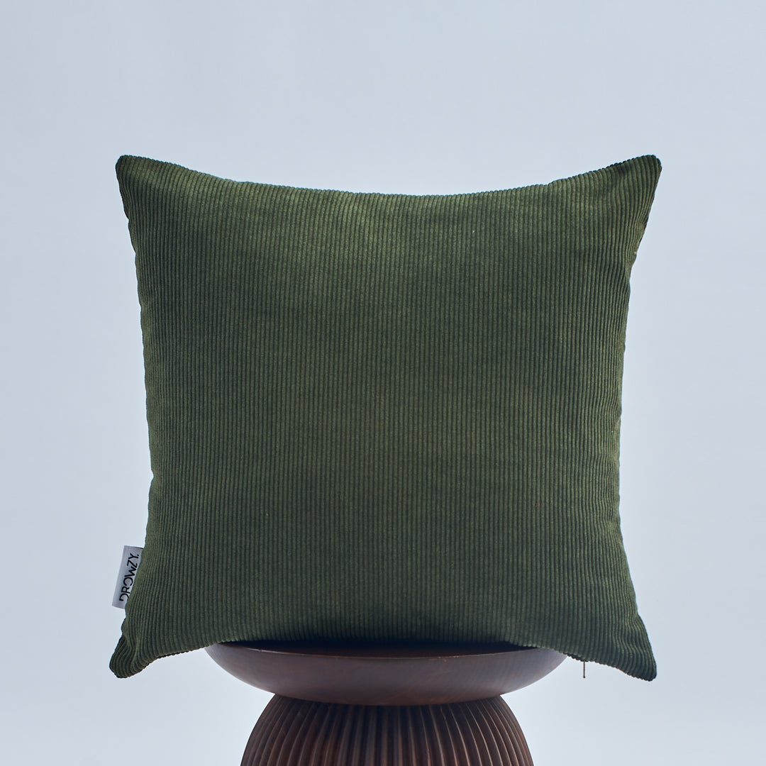 "Olive Green" - 40x40 Cushion