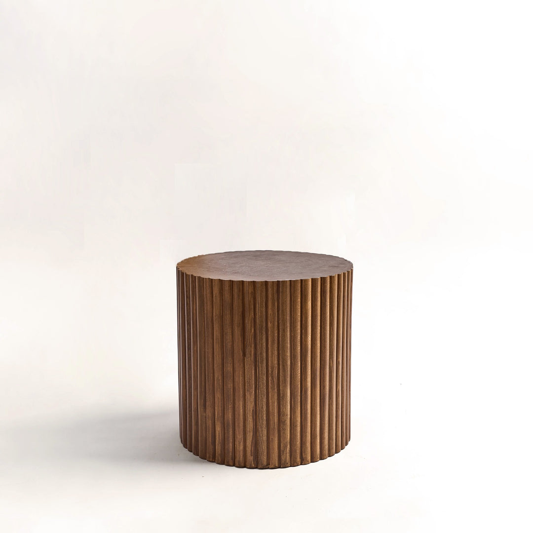 Short "Lanes" - Wooden Side Table
