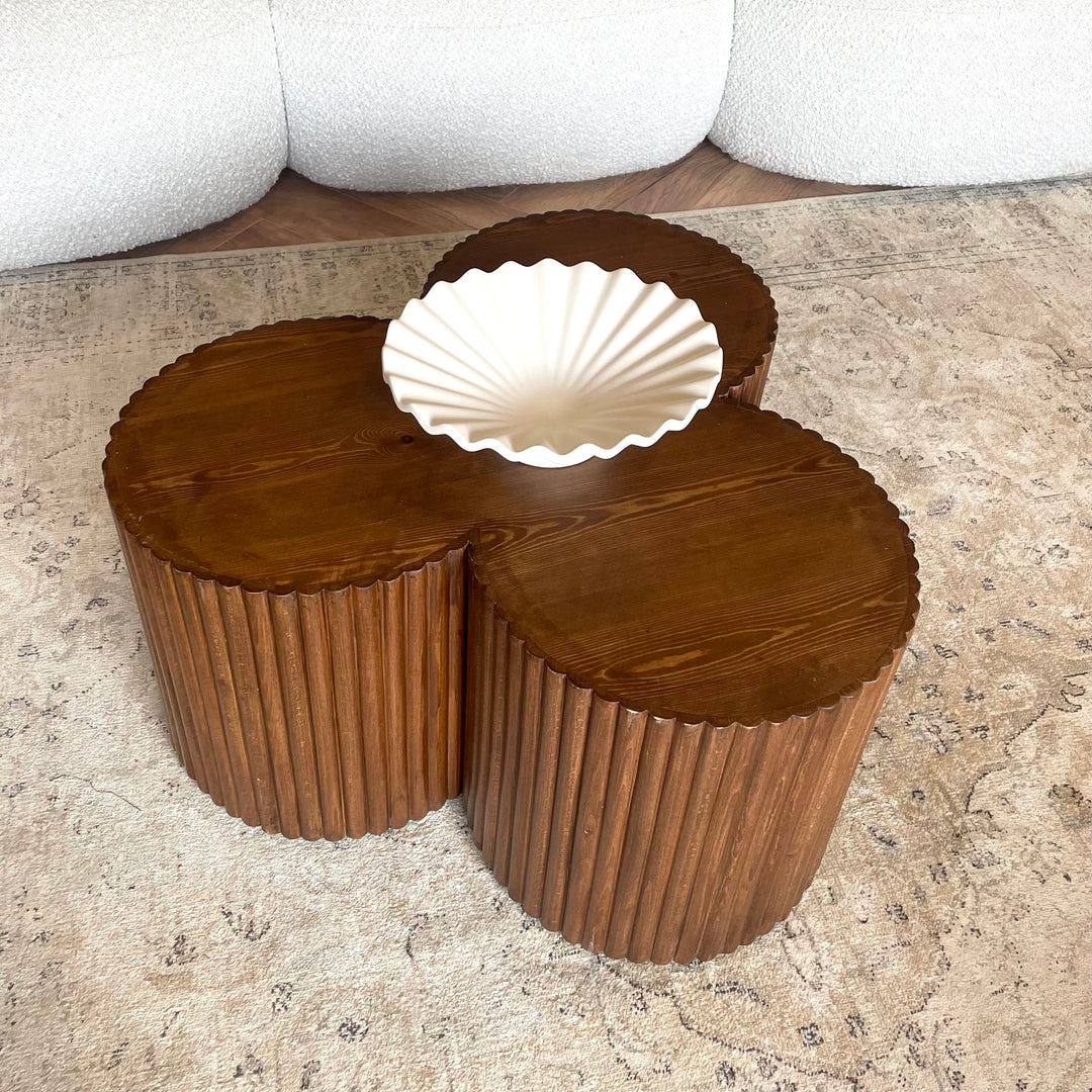 "Clubs" - Wooden Coffee Table