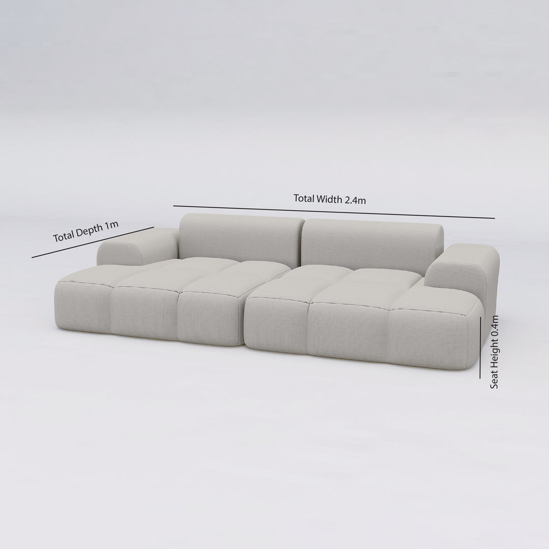 "Lazy Belly" - 2 Seater Sofa