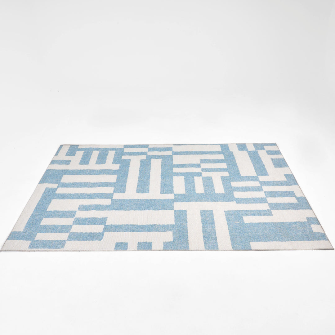 "Blue Mosaic" - Rug