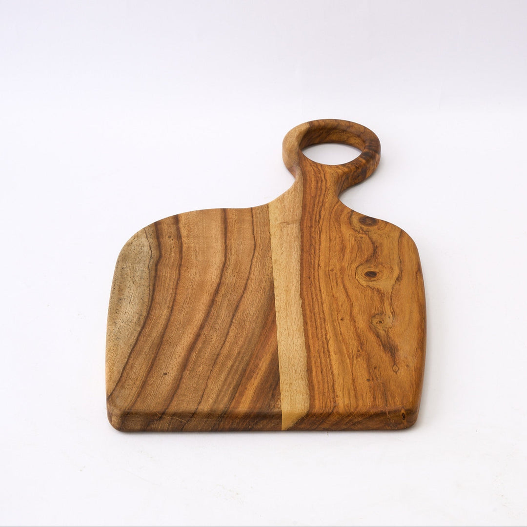 "TwinGrip" - Set of 2 Wooden Platters