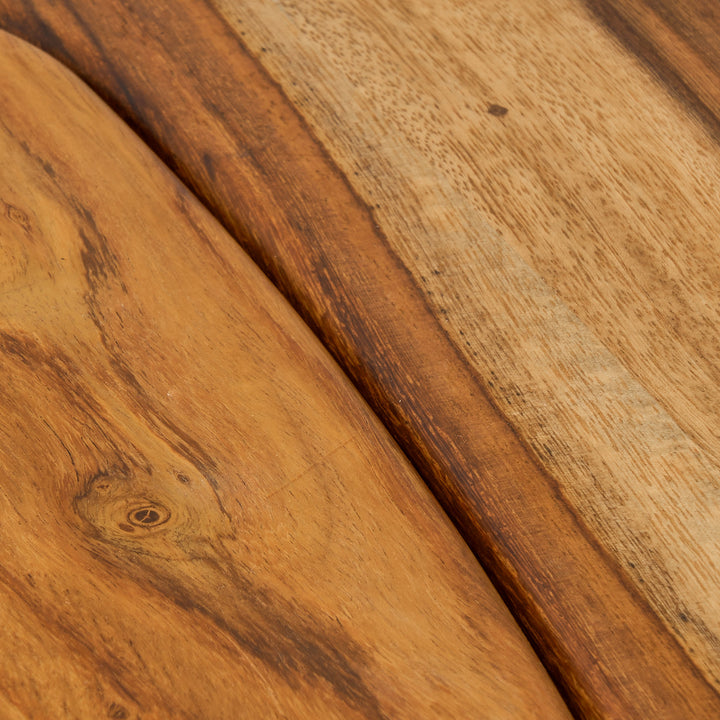 "TwinGrip" - Set of 2 Wooden Platters