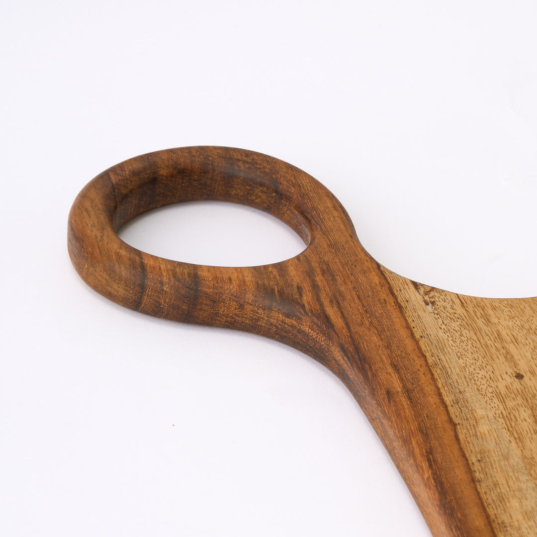"TwinGrip" - Set of 2 Wooden Platters