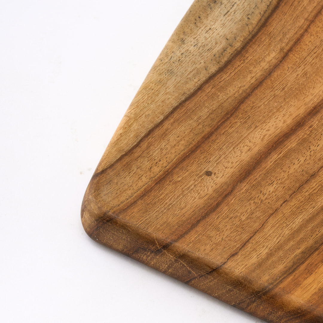 "TwinGrip" - Set of 2 Wooden Platters