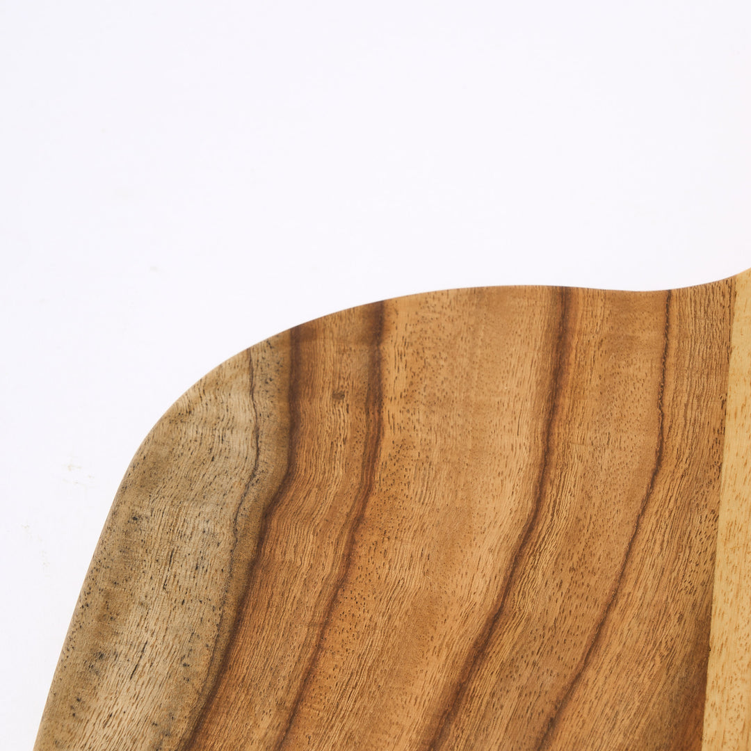 "TwinGrip" - Set of 2 Wooden Platters