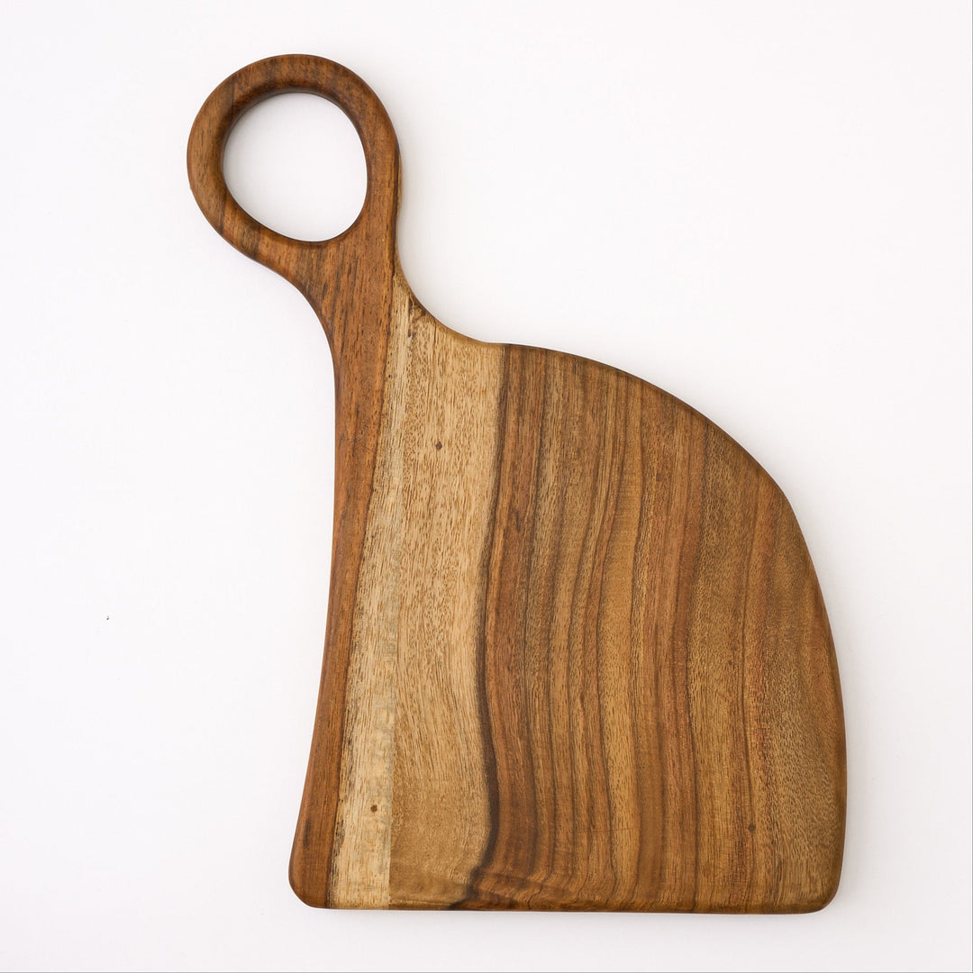 "TwinGrip" - Set of 2 Wooden Platters