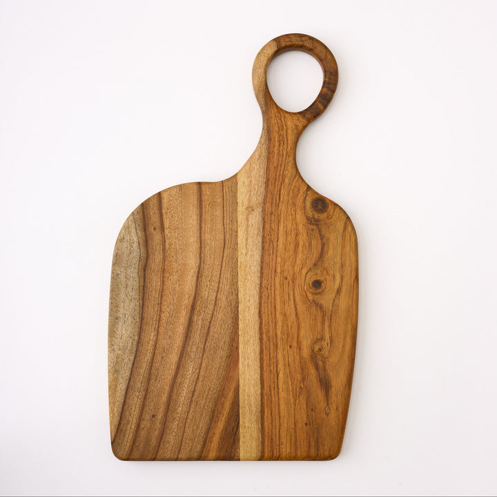 "TwinGrip" - Set of 2 Wooden Platters
