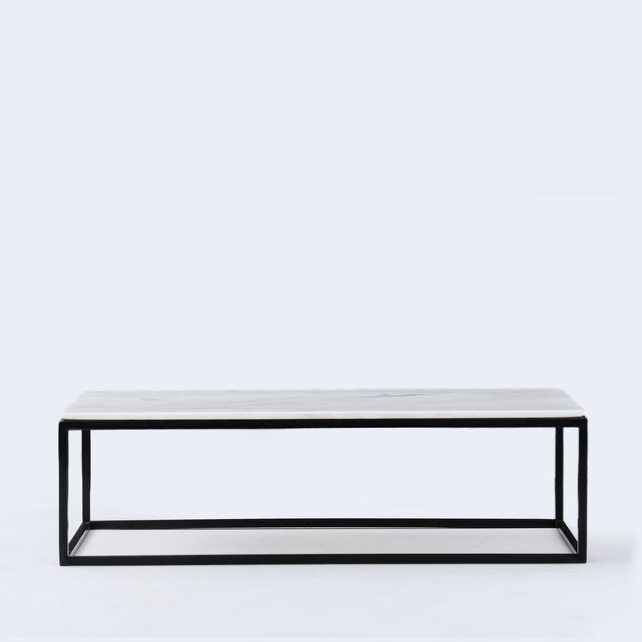 "Hollow Rec" - Marble Top Table
