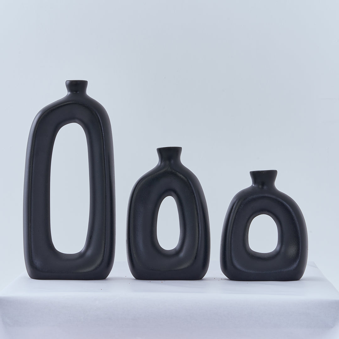 "Petra" - Set of 3 Vases