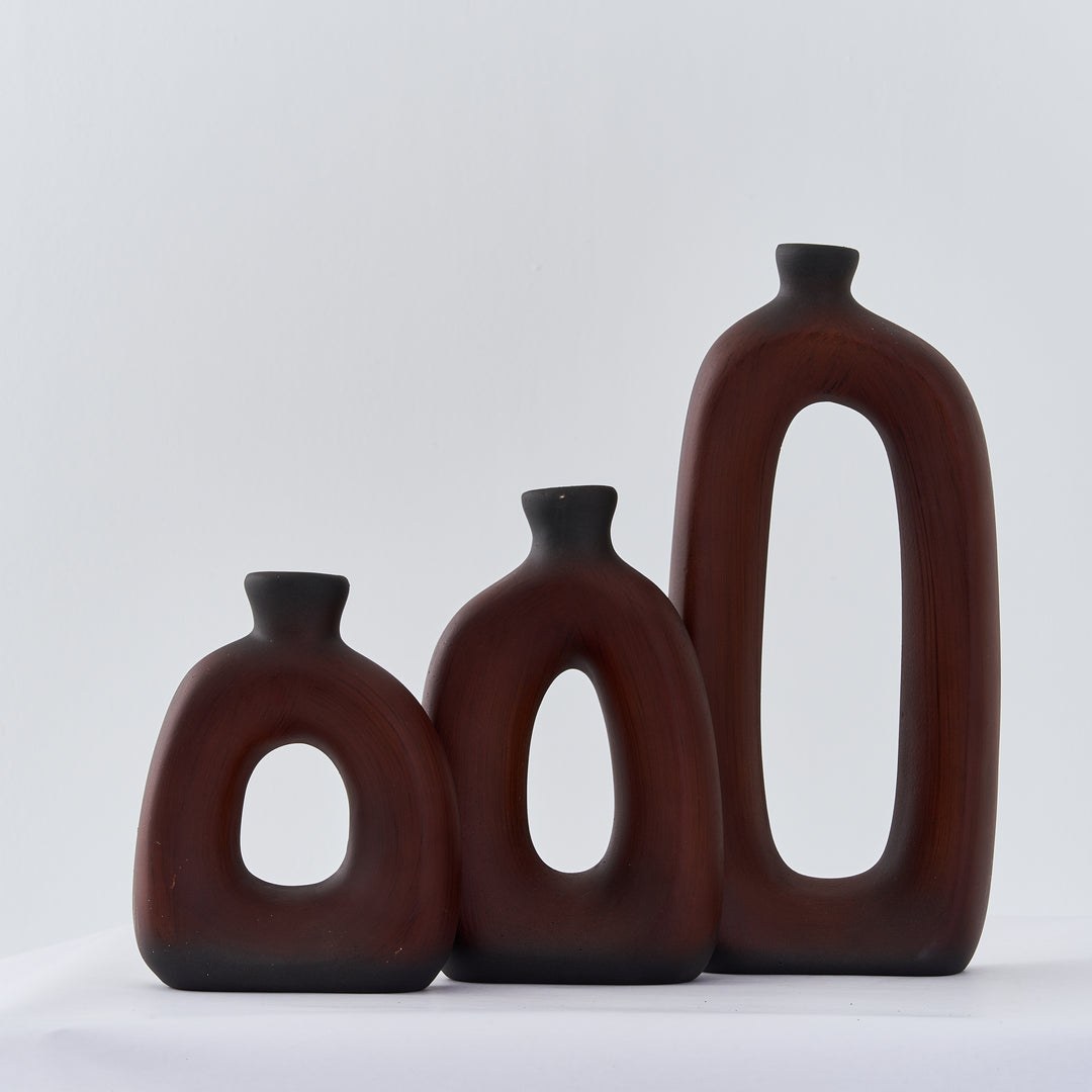 "Petra" - Set of 3 Vases