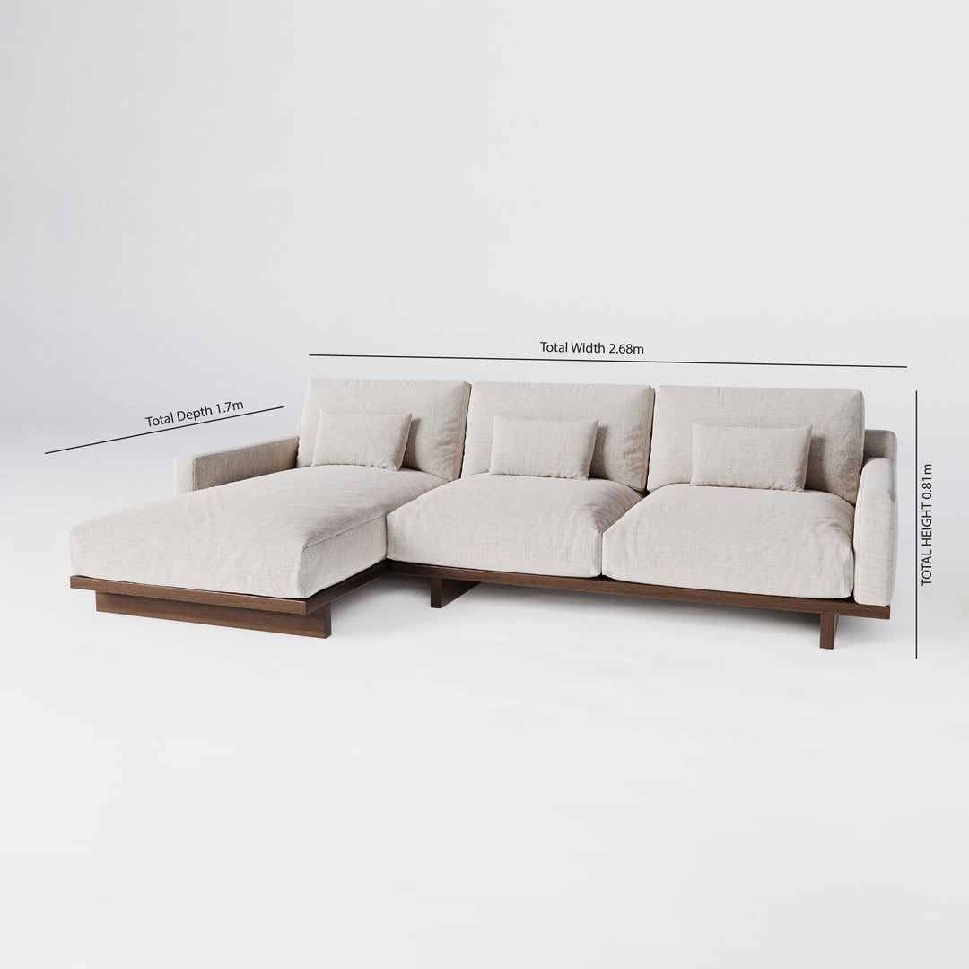 The "Frank One" - L Shaped Sofa