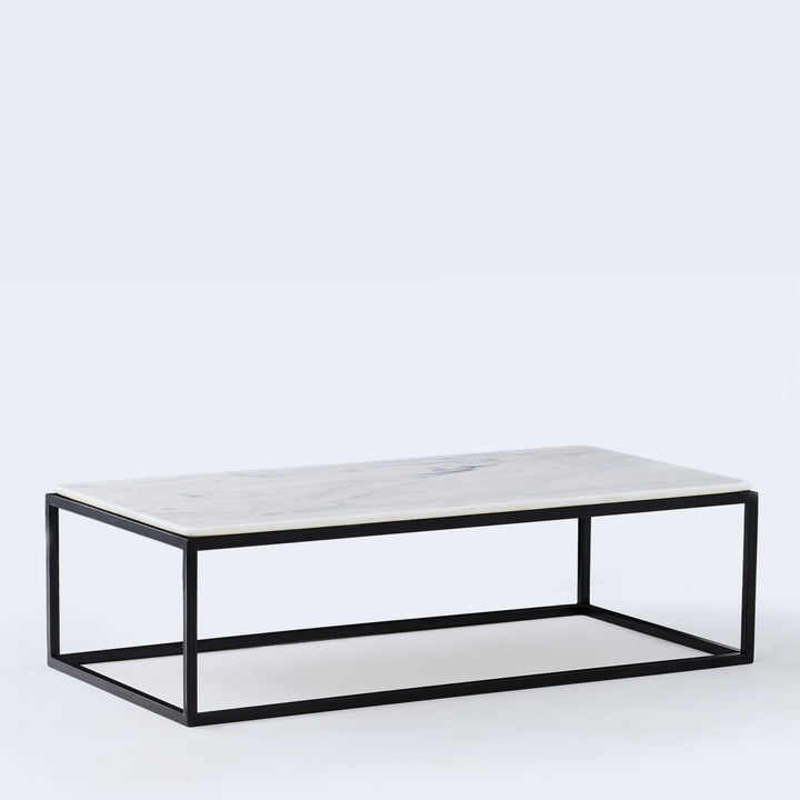 "Hollow Rec" - Marble Top Table