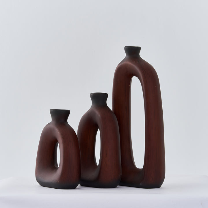 "Petra" - Set of 3 Vases