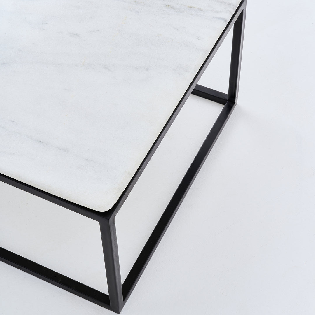 "Hollow Rec" - Marble Top Table
