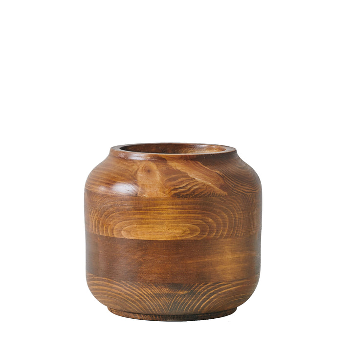 "Hardy" Set of 2 - Wooden Vases