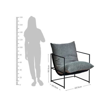 "Hollow-C" - Armchair