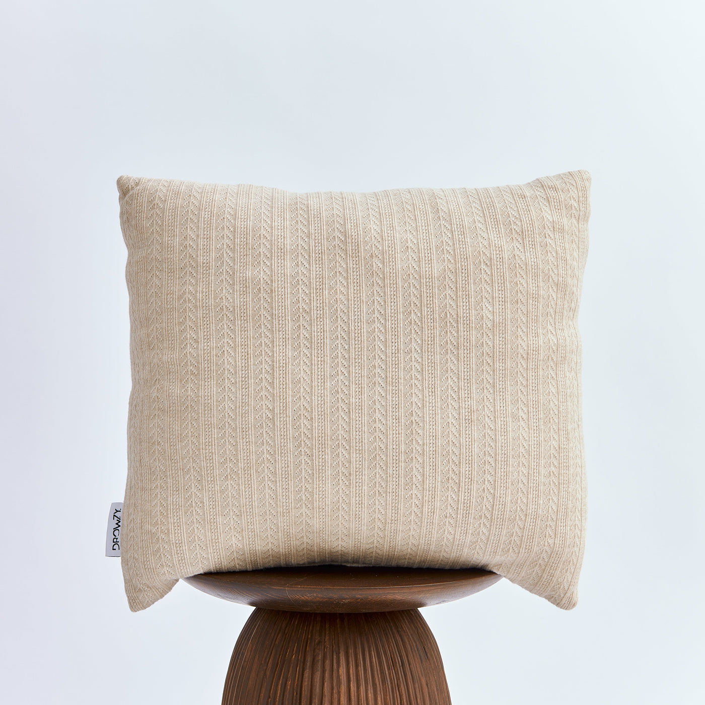 Beige "Knit" - 40x40 Cushion