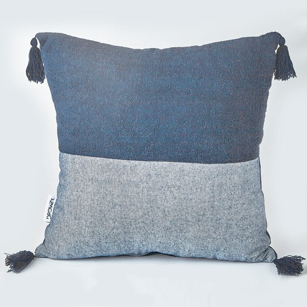 Half "Navy" - 40x40 Cushion