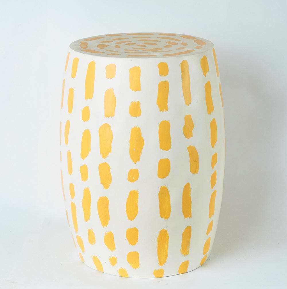 Yellow "Lanes" - Side Table